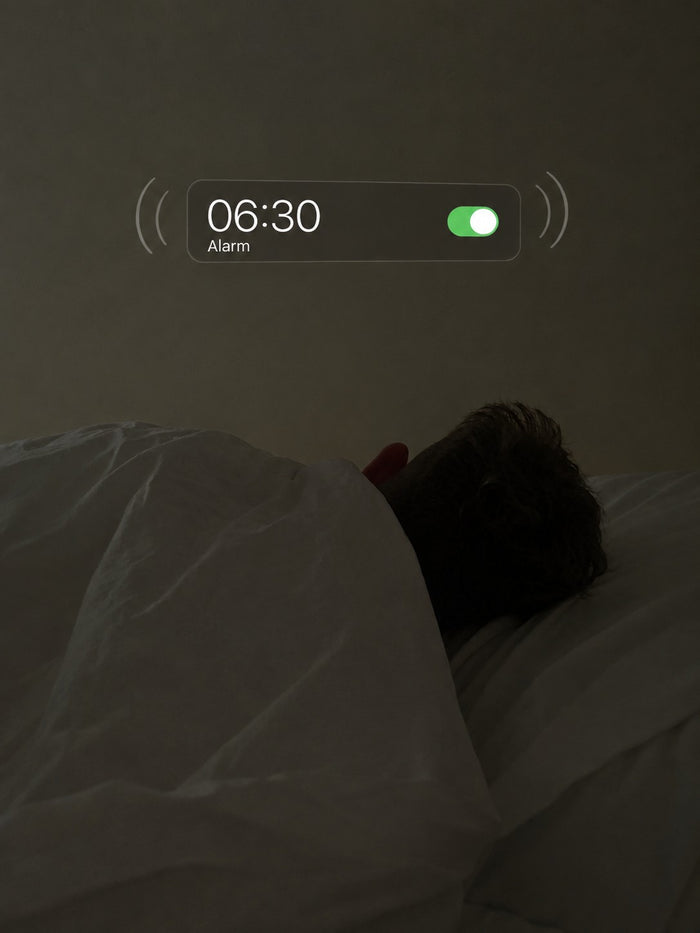 Alarma de las 6:30 y alguien que no se levanta